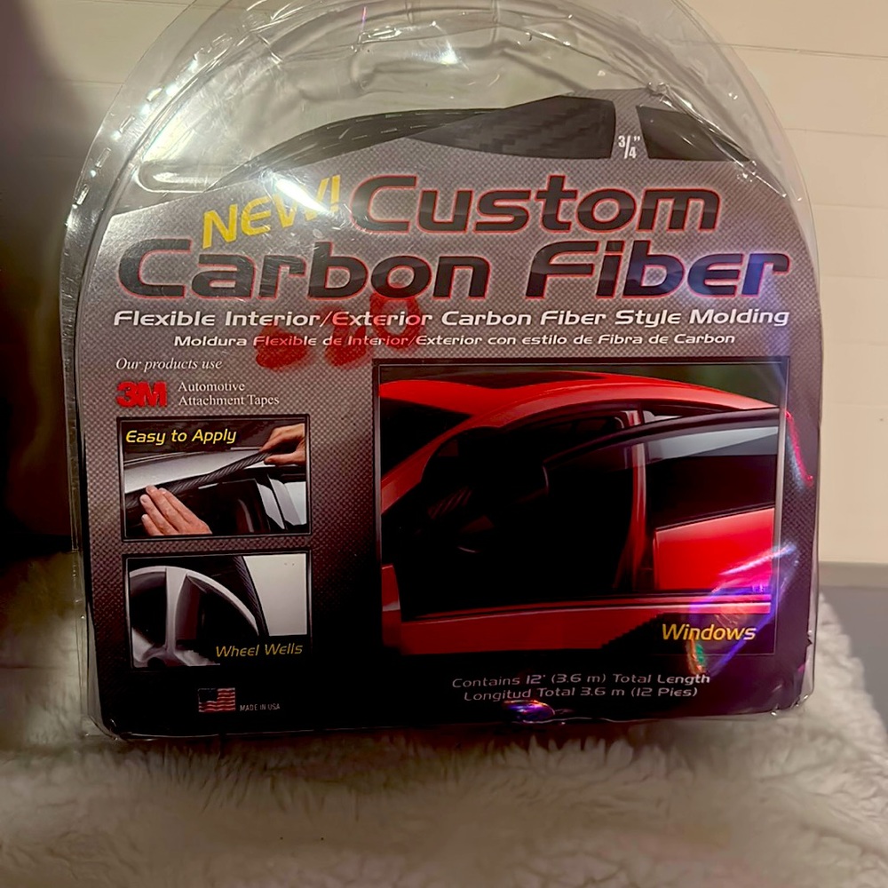 Custom carbon fiber interior and exterior fiber style molding